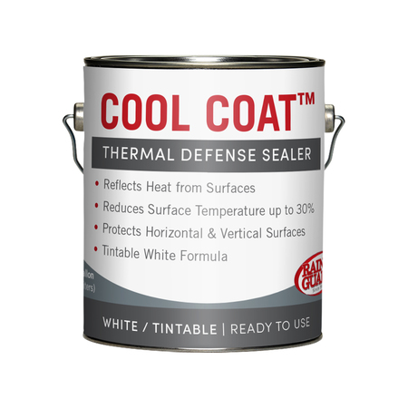 RAINGUARD BRANDS 1 Gal. Cool Coat Thermal Barrier, Matte, White SP-2001